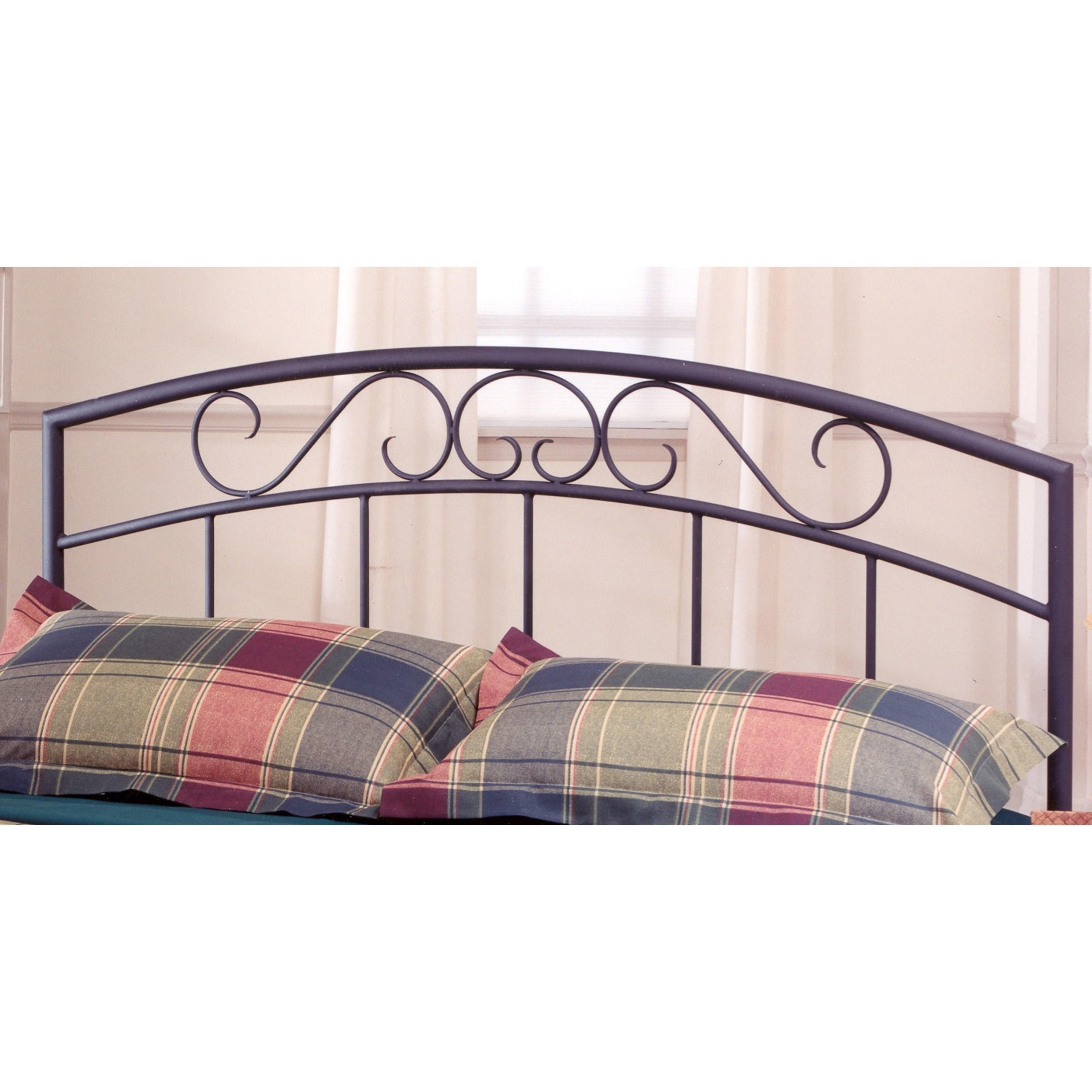 Hillsdale Metal Beds 298HFQR Full/Queen Wendell Headboard with Rails